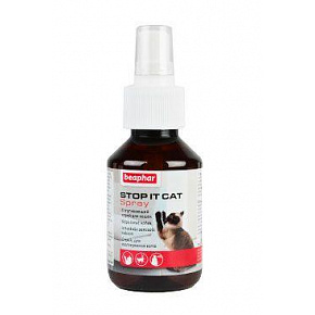 Beaphar odstraszacz Stop It Cat do wnętrz spray 100ml