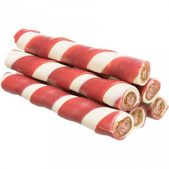 Chewing Roll, kaczka wypełniona żującymi rurkami, 10 cm/ 17 g, [ 100 szt. ]