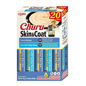 Churu Cat BOX Skin&Coat Tuńczyk Variety 20x14g