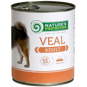 Natures P KONSERWA dog adult cielęcina 800 g