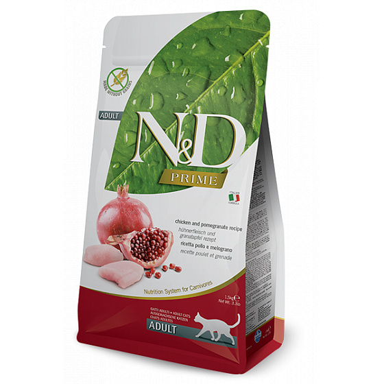N&D PRIME CAT Adult Kurczak & Granat 5kg