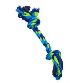 Zabawka dla psa BUSTER Dent.Lina 2 węzły niebieska/limetka.35cm L