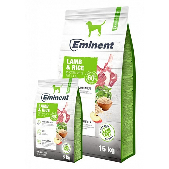 Eminent Dog Lamb Rice 3kg