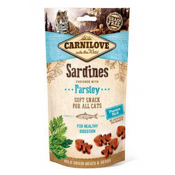 Carnilove Cat Semi Moist Snack Sardynka&Pietruszka 50g