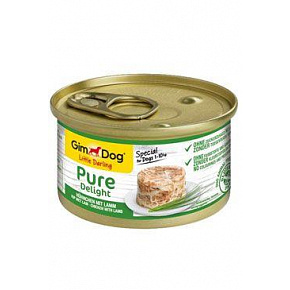 GimDog Pure Delight konserwa. kurczak z jagnięciną 85g