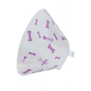 Kołnierz ochronny BUSTER plastikowy Bone fioletowy 10cm