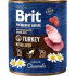 Brit Premium by Nature dog Turkey with Liver 6 x 800 g puszka