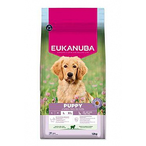 Eukanuba Dog Puppy Large bogaty w jagnięcinę 12kg