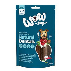WOW Dog poch. Dentystyczne pałeczki Small&Midi 195g/7szt. WOW Dog poch. Dentystyczne pałeczki Small&Midi 195g/7szt.