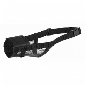 Kaganiec nylonowy z siatką, poliester, czarny L-XL 24 - 34 cm
