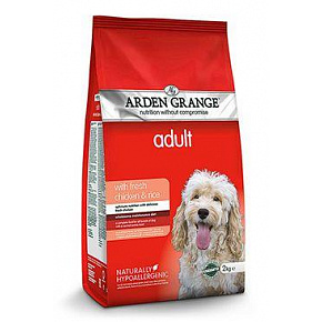 Arden Grange Dog Adult z świeżym kurczakiem i ryżem 2kg
