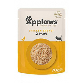 Applaws Cat saszetka Adult Broth pierś z kurczaka 70g