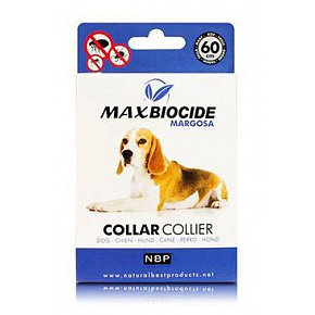 Max Biocide Margosa Obroża przeciwpasożytnicza. obroża dla psów 60cm