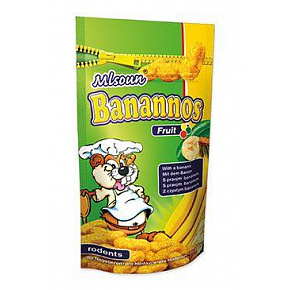 Przysmak gryzoń Mlsoun bananowe dropsy 75g