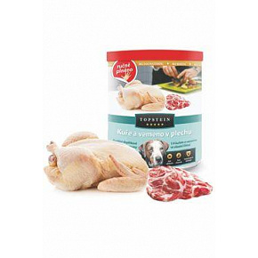 Topstein Kurczak i wymię w puszce 800g Topstein Kurczak i wymię w puszce 800g