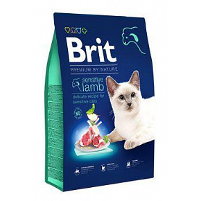 Brit Premium Cat by Nature Sensitive Jagnięcina 8kg Brit Premium Cat by Nature Sensitive Jagnięcina 8kg
