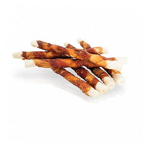 KIDDOG BUFFET kacze i kurczakowe mięso na bawolej pałeczce [25 szt.], 2 cm/ 26 cm