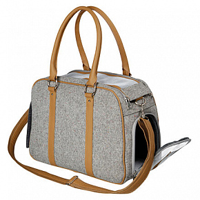 Torba transportowa HELEN 19 x 28 x 40 cm szara (max. 10kg)