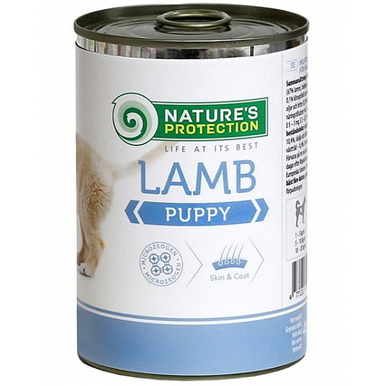 Natures P KONSERWA dog puppy lamb 400 g