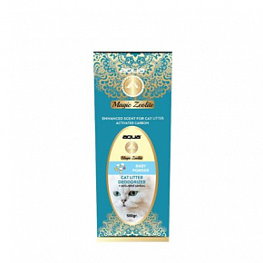 AQUA Magic Zeolite BABY POWDER - granulowany dezodorant do kociej toalety, 500 g AQUA Magic Zeolite BABY POWDER - granulowany dezodorant do kociej toalety, 500 g