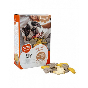 Przysmak DUVO+ Biscuit Zoo mix 500 gr