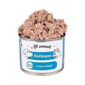 All Animals kotopies konserw. Łosoś mielony 200g All Animals kotopies konserw. Łosoś mielony 200g