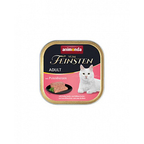 Animonda Vom Feinsten cat CLASSIC serca z indyka opak. 16 x 100 g