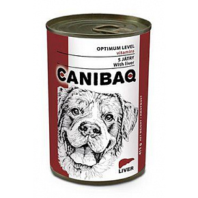 Canibaq dog konz. wątróbka 415g