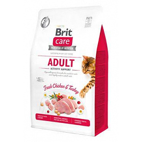 Brit Care Cat GF Adult Activity Support 0,4kg Brit Care Cat GF Adult Activity Support 0,4kg
