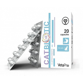 VetaPro Cat Biotic 20 kaps. VetaPro Cat Biotic 20 kaps.