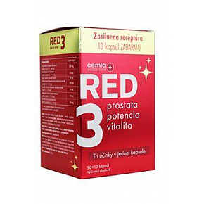Cemio RED3 90 kapsułek NOWY