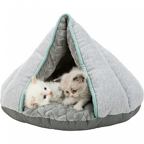 JUNIOR pluszowa jaskinia - namiot 45 x 30 x 40 cm szary JUNIOR pluszowa jaskinia - namiot 45 x 30 x 40 cm szary