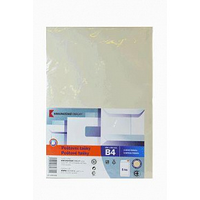 Koperta B4 biała samoprzylepna (A4) 5 sztuk 250x353mm