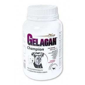 Gelacan Champion psy czarno-białe rasy 150g