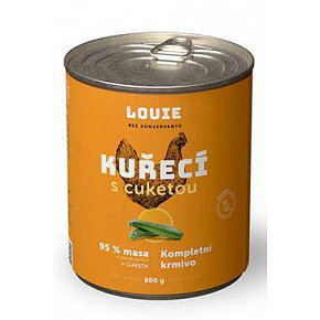 Louie Dog konserwa. Kurczak z cukinią 800g