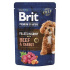 Brit Premium Dog Fillets Gravy Wołowina i Marchewka 85g