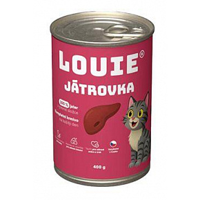 Louie Cat konserwa. Wątróbka z prebiotykami 400g