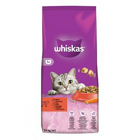 Whiskas Adult z wołowiną 14 kg