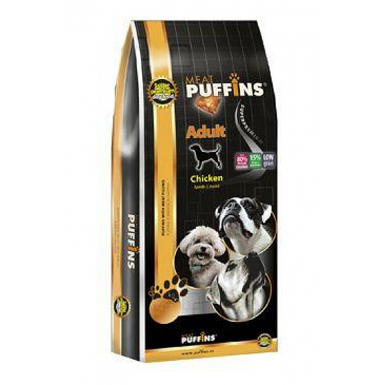 Puffins Dog Adult Kurczak 1kg