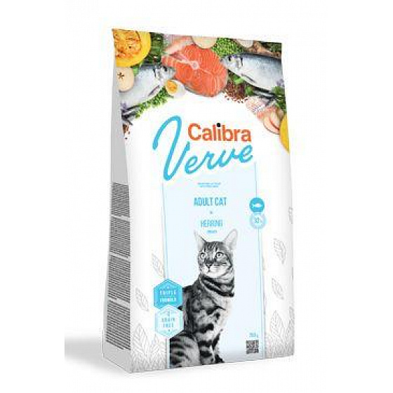 Calibra Cat Verve GF Adult Śledź 750g