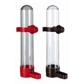 Poidło dla ptaków duże 65ml/14cm plastik TR