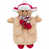 Xmas GINGERBREAD, świąteczny pierniczek, plusz bez wypełnienia, 28 cm