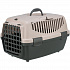 Transportowy box CAPRI I, XS: 32x31x48cm (max. 6 kg), ciemnoszary/cielisty
