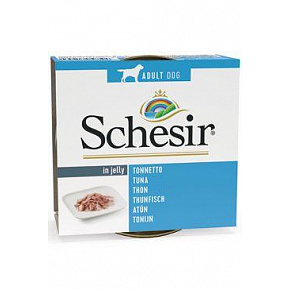 Schesir Dog konserwa. Dorosły tuńczyk 150g
