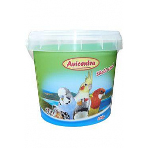 Avicentra piasek dla ptaków z muszlami - wiaderko 1,5 kg