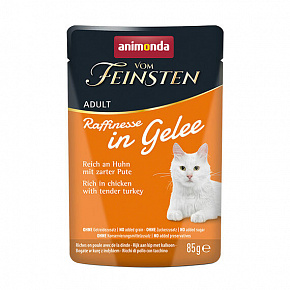 ANIMONDA VF Raffinesse w galarecie - kurczak i indyk, 85 g ANIMONDA VF Raffinesse w galarecie - kurczak i indyk, 85 g
