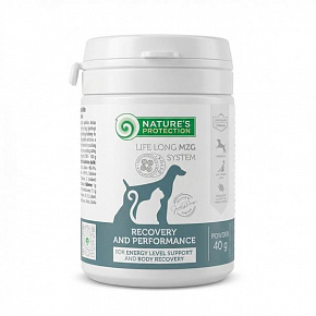 Natures P MicroZeoGen dog & cat Recovery&Performance, energia i ciało 40 g