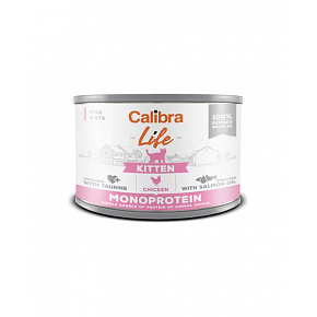 Calibra KONSERWA cat Life Kitten kurczak 6 x 200 g