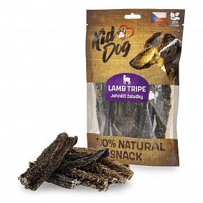 KIDDOG 100% Natural Snack, żołądek jagnięcy, 12 cm / 100 g