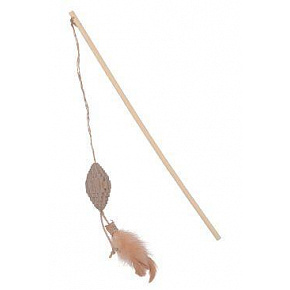 Zabawka dla kota wędka ETHICAT KARTON owal Zolux Zabawka dla kota wędka ETHICAT KARTON owal Zolux